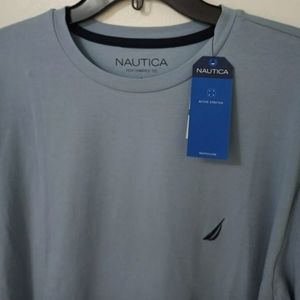Nautica Performance Stretch Long Sleeve Tshirt